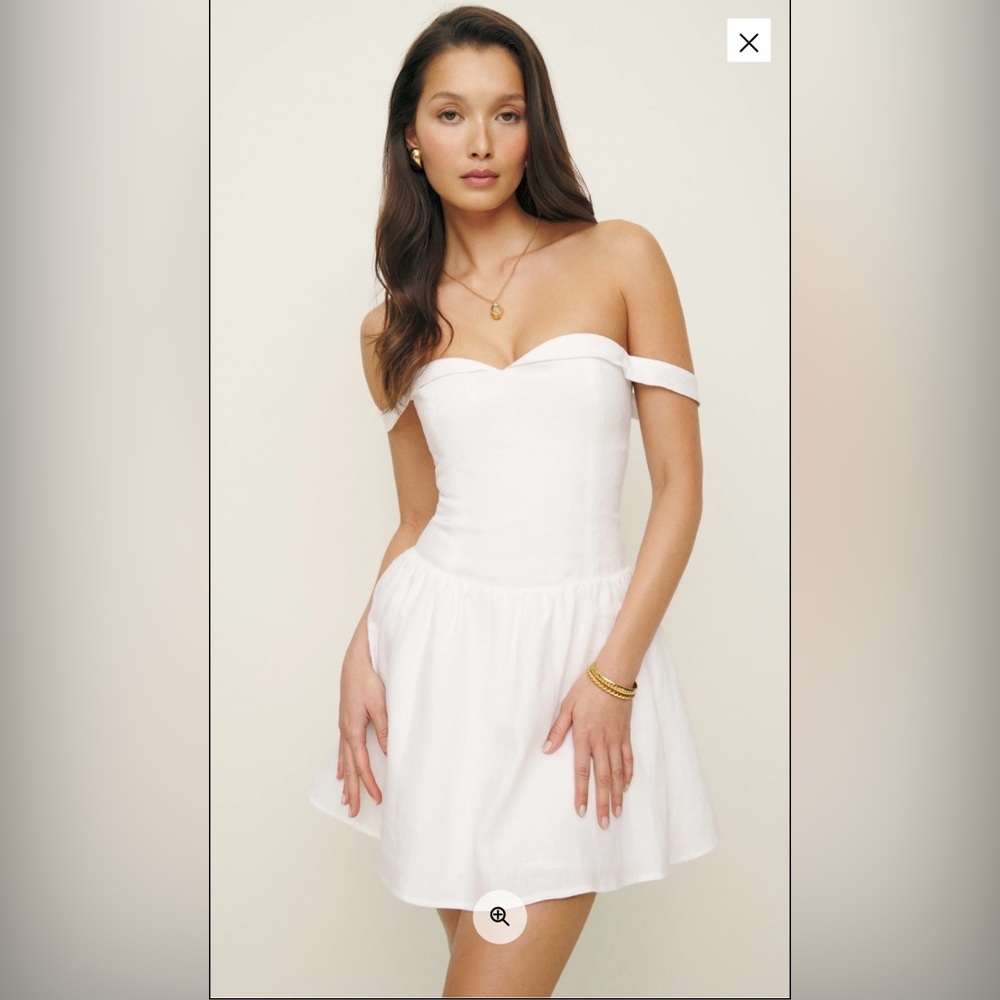 NWT Reformation Sora Linen Dress
